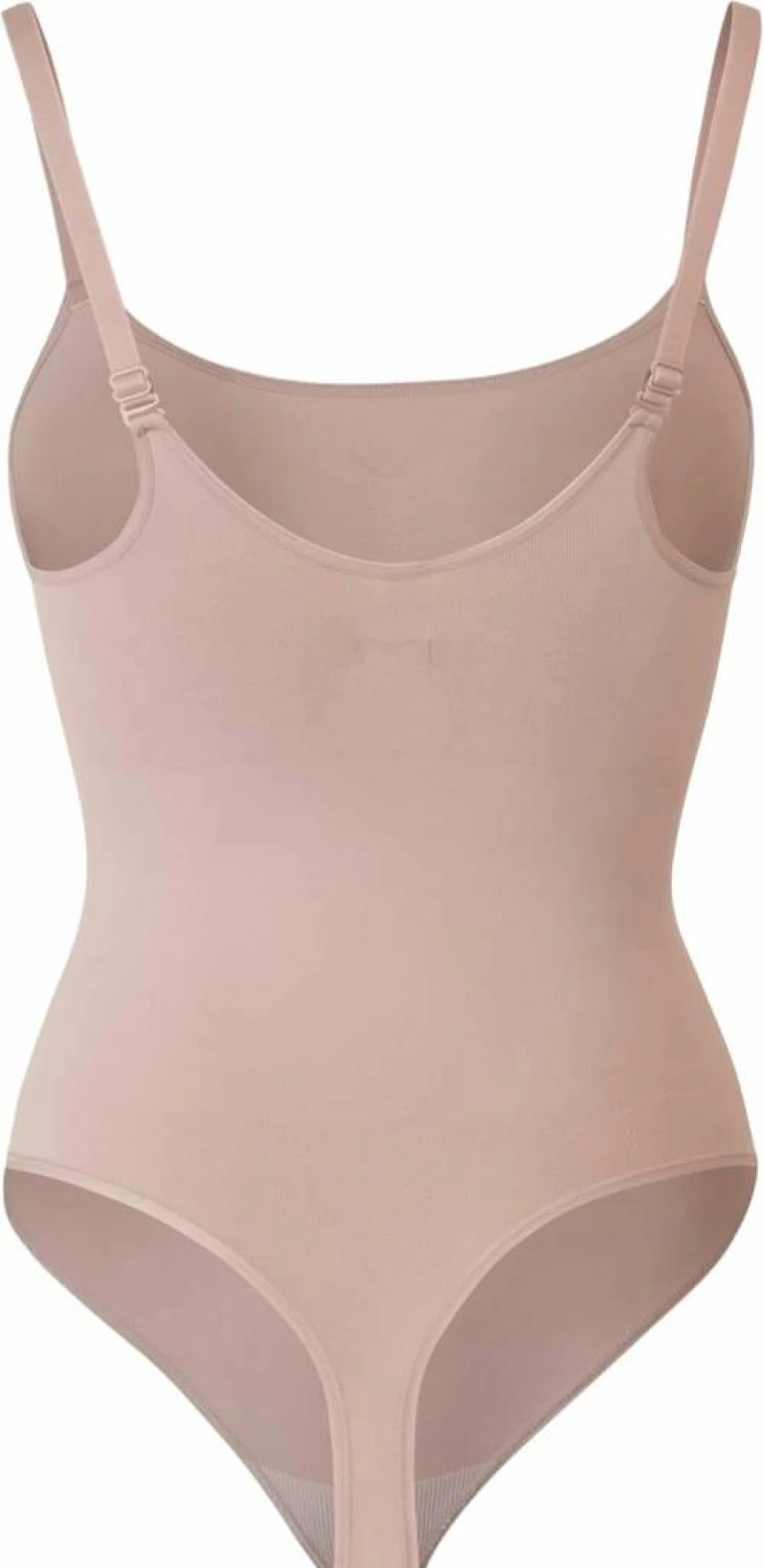 Maidenform Women's Firm Control Seamless Shapewear Thong Bodysuit for Tummy Control