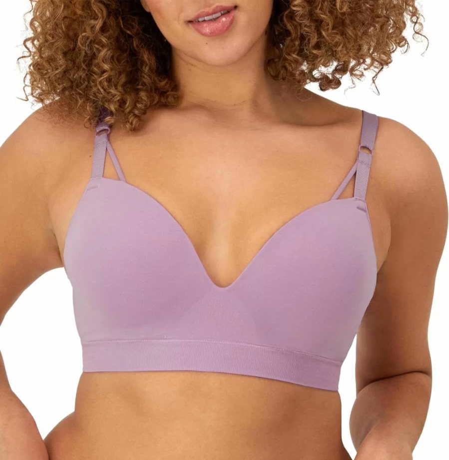 Maidenform Women's Wireless Seamless Foam Bra with Sweetheart Neckline - Comfortable & Supportive M Size