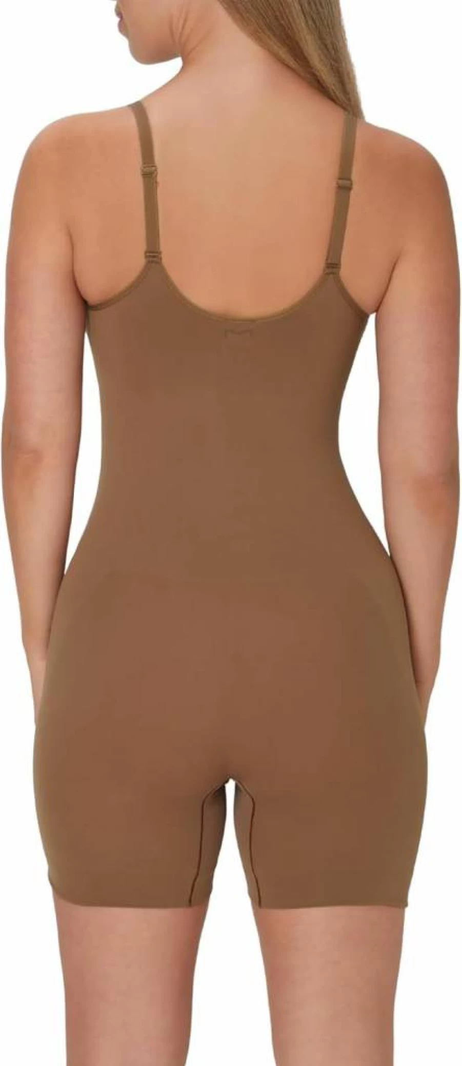 Maidenform Women's Tummy Control Shapewear Bodysuit - Seamless Slimming Mid-Thigh Body Suit for Smoothing & Sculpting