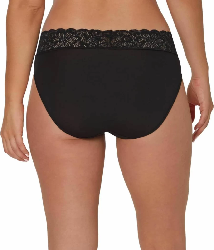 Maidenform Women's Stretch Lace High-Leg Panties 3-Pack - Comfortable Hi-Cut Underwear for Perfect Fit