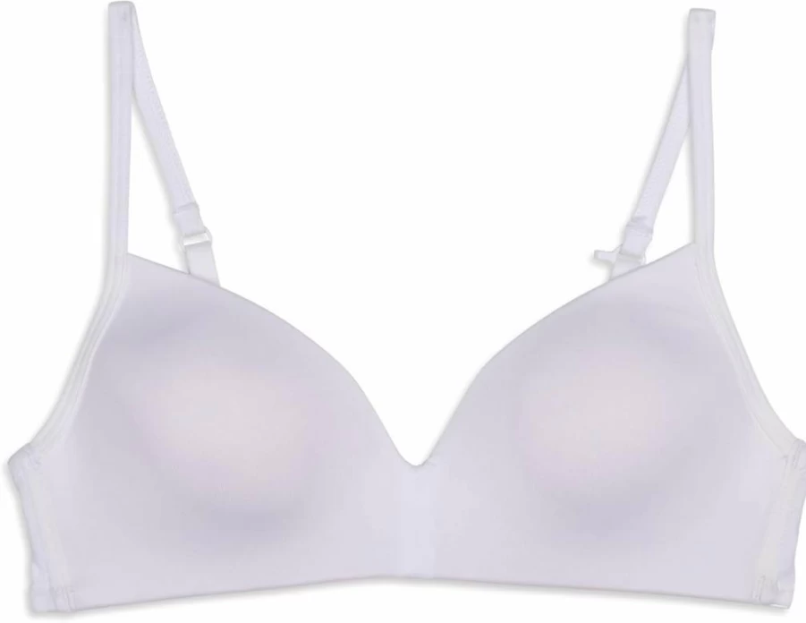 Maidenform Girls' Comfort Soft Cup Bra for Big Girls - Slim Fit Wireless Support