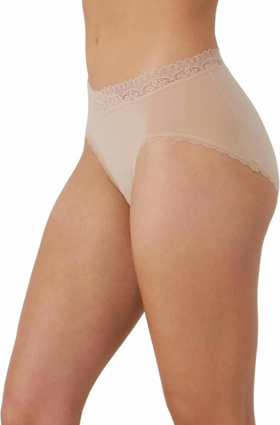 Maidenform Women's Comfort Stretch Microfiber Bikini Panties 3-Pack - Mid Rise Soft Underwear Set
