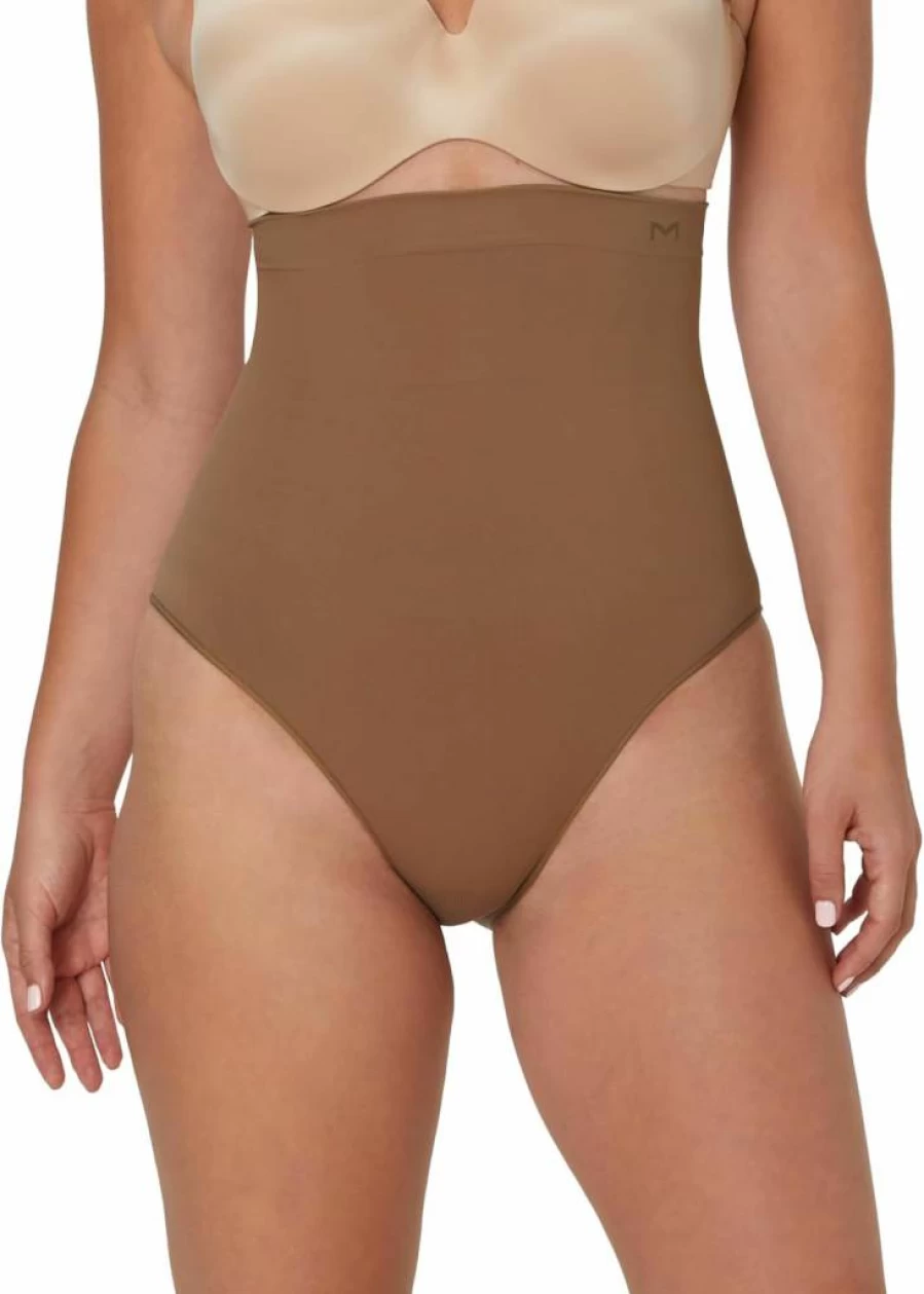 Maidenform Women's Firm Control High-Waist Tummy Shapewear Brief - Seamless Panty for Smoothing & Slimming