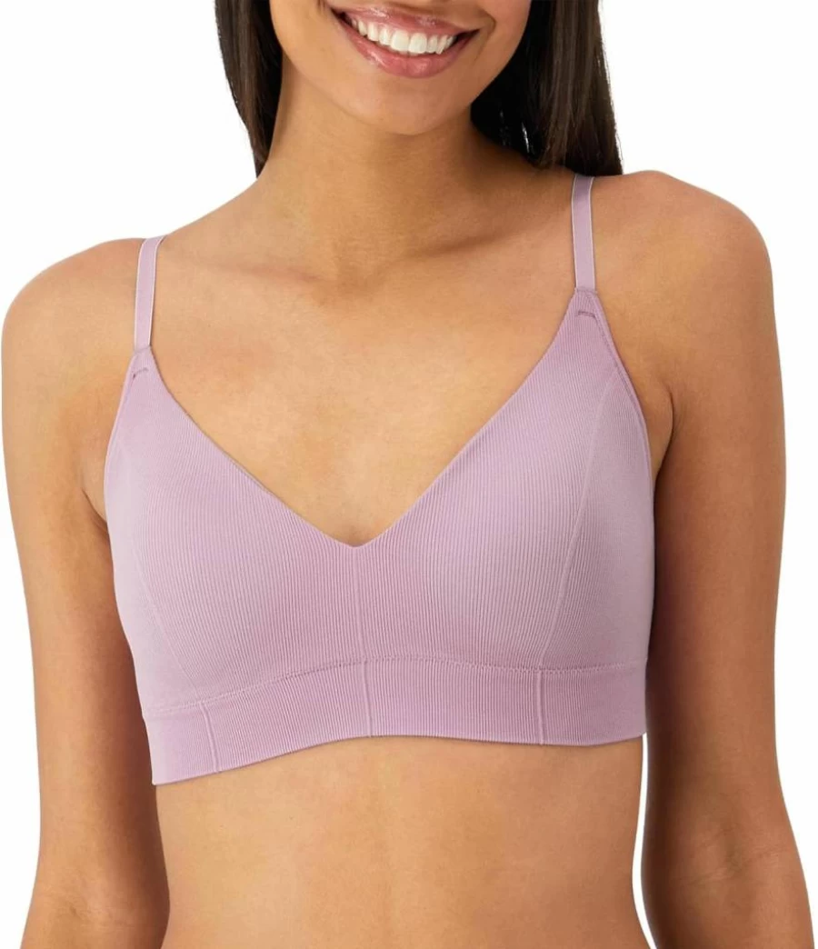 Maidenform Women's Seamless Wireless Bralette with Convertible Straps - Comfortable Pullover Bra for Everyday Wear