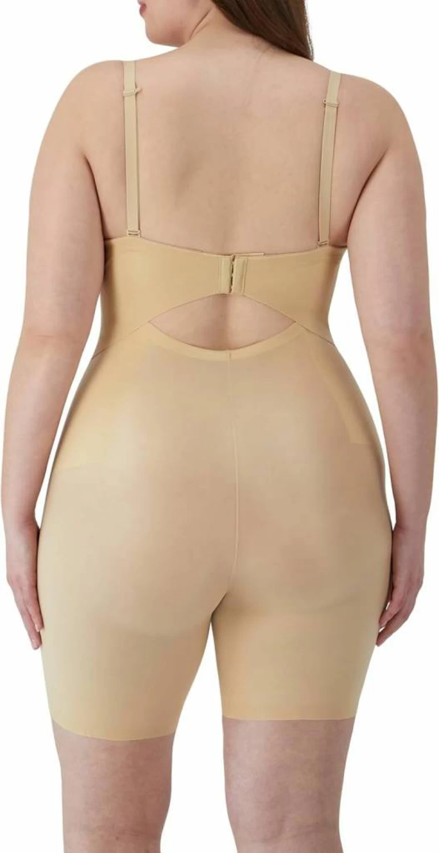 Maidenform Women's Convertible Shapewear Bodysuit - Tummy Control & Mid-Thigh Shorts, 12-Way Adjustable Body Shaper for All-Day Comfort