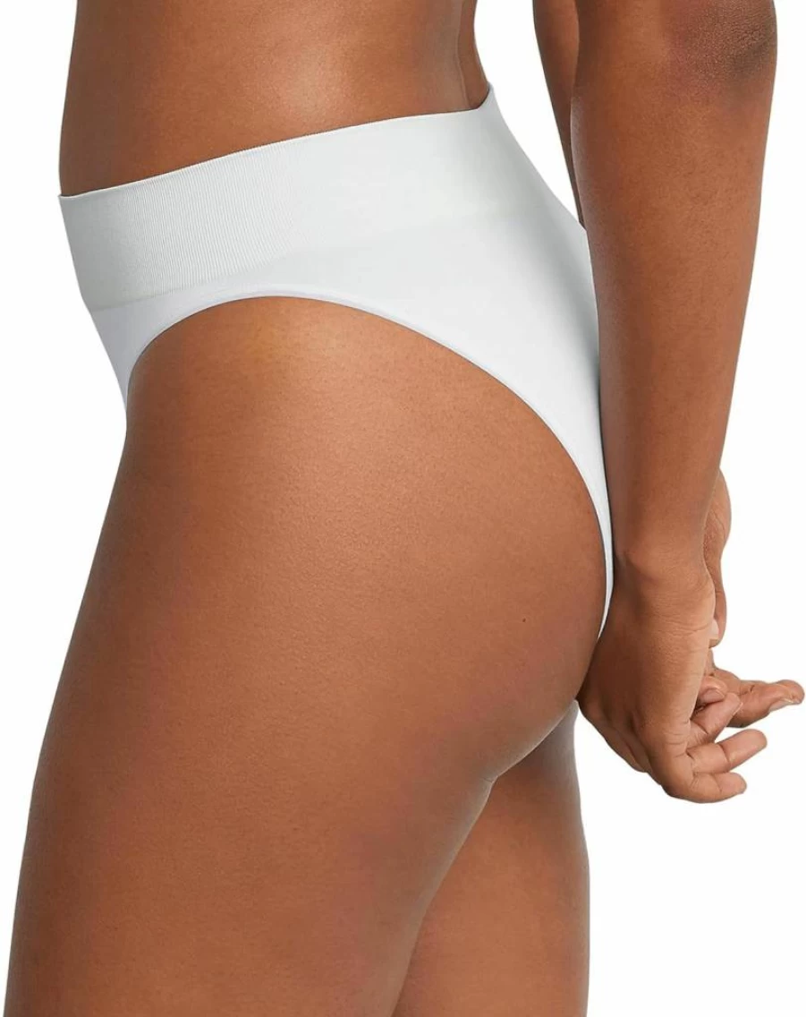 Maidenform Women's Seamless High-Leg Bikini Panties 3-Pack - Comfortable M Underwear