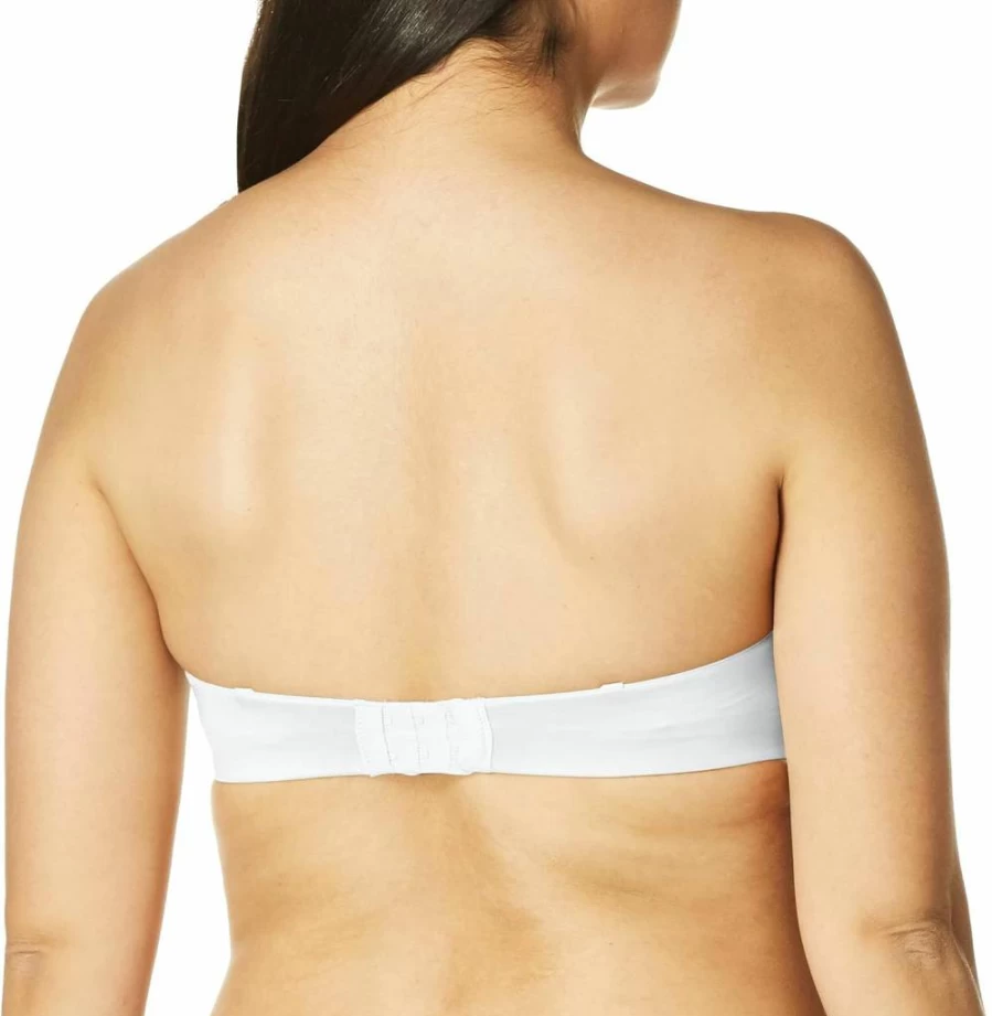 Maidenform Women's 5-Way Convertible Strapless Bra - Full Coverage Underwire with Cushion Comfort