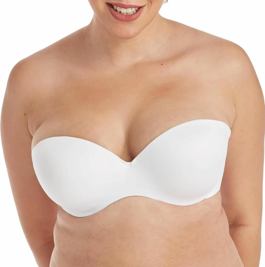 Maidenform Women's Strapless Underwire Bra with Custom Lift for All-Day Support
