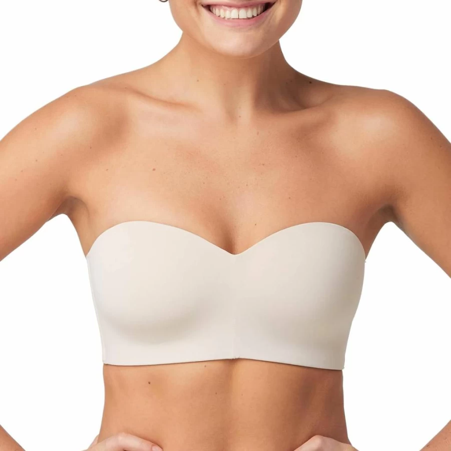 Maidenform Women's Wireless Strapless Bra - Pure Comfort Convertible Full-Coverage Stay-Put Bra