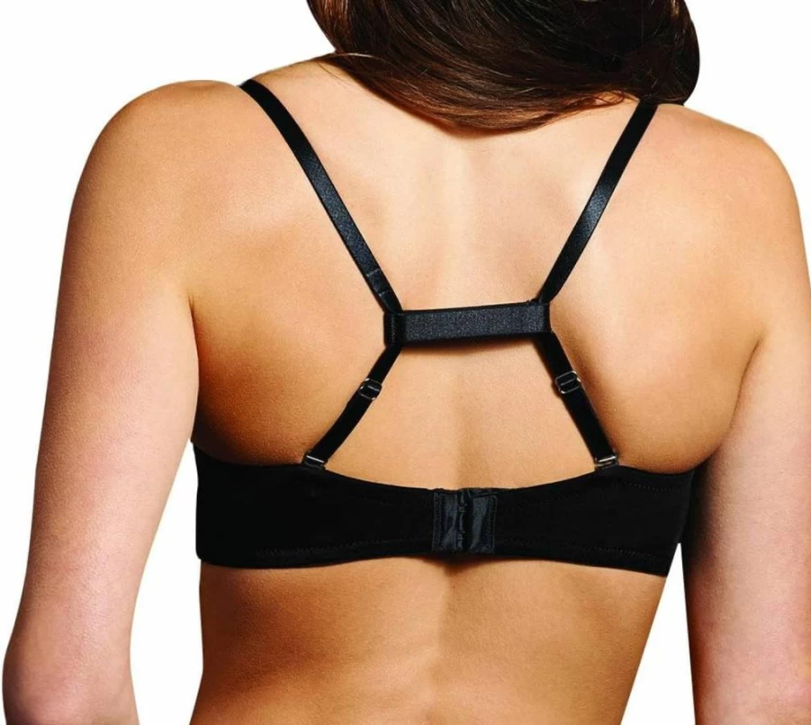 Maidenform Women's Comfortable Elastic Bra Strap Holders - Secure & Adjustable Strap Clips for Bras
