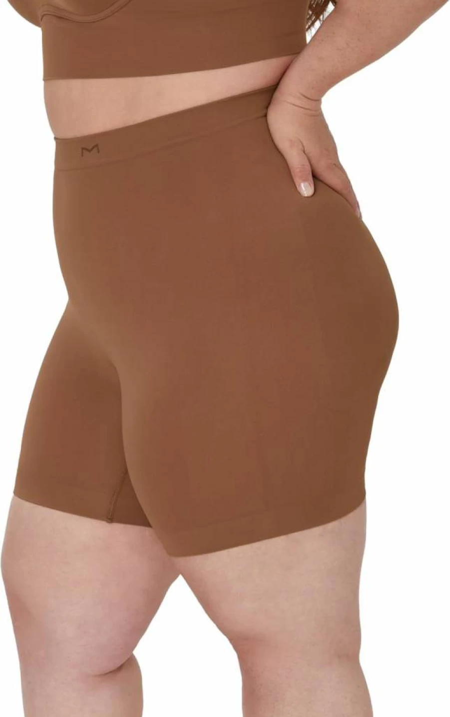 Maidenform Women's Firm Control Seamless Shapewear Shorts - Tummy & Thigh Slimmer Mid-Waist Shaper for Smoothing & Body Shaping