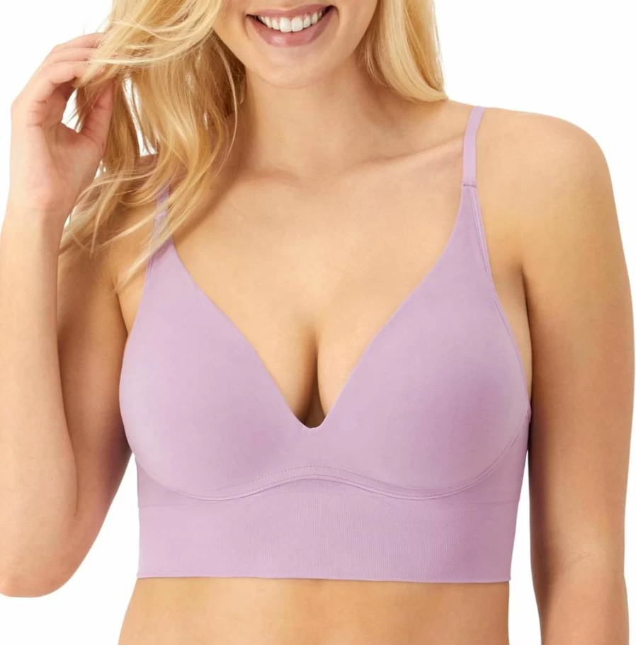 Maidenform Women's Seamless Lift Bralette - Wireless Longline Convertible Tank Top Bra for Comfort & Support